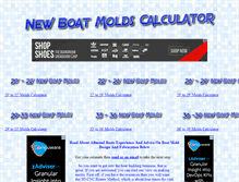 Tablet Screenshot of boatmoldbuilder.com